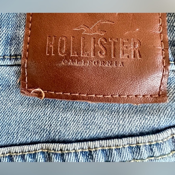 Hollister Men's Epic Flex Skinny Jeans in Blue Size W30XL36 - Picture 9 of 12